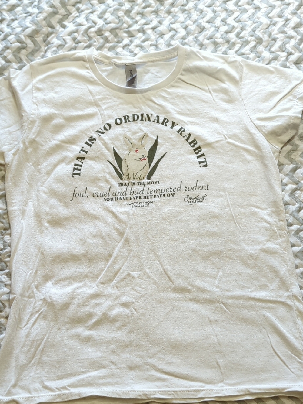 Stratford Festival Spamalot Graphic Tee - White